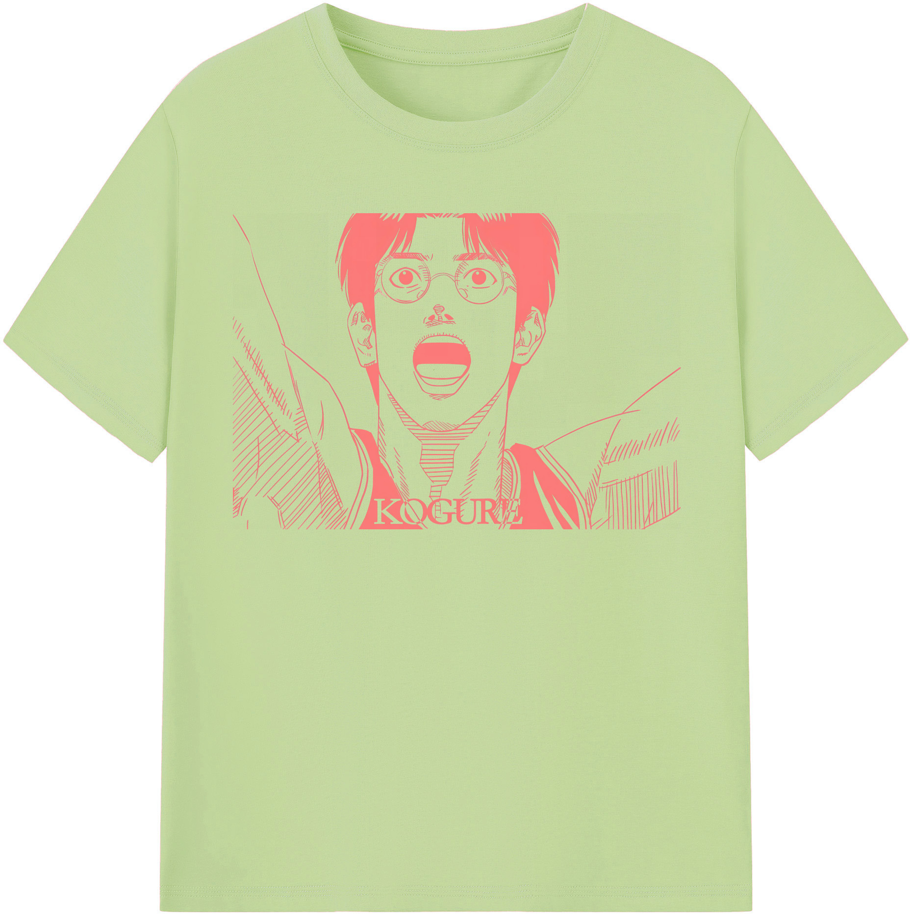 SLAM DUNK／スラムダンク 綿100％半袖Tシャツ（フロントプリント）